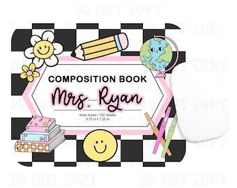 Custom Teacher Mouse Pad, Classroom Decor, Teacher Appreciation Gift
