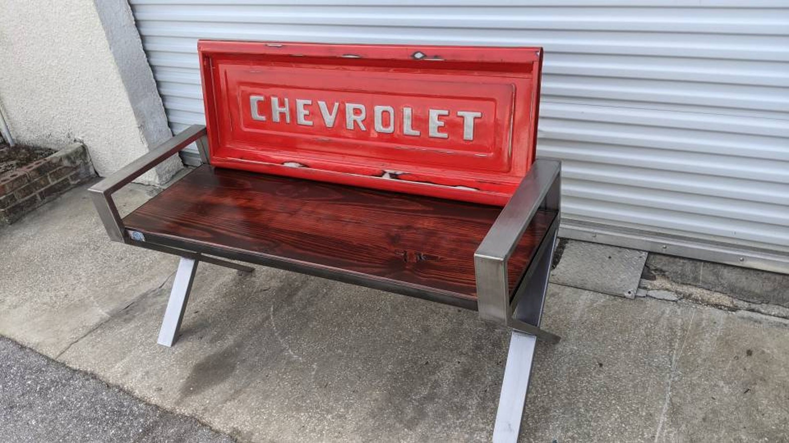 Chevrolet Chevy Tailgate Bench Tailgate Vintage Old Truck Etsy