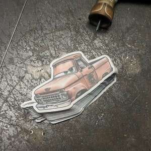 Ford F100 F-100 F1 F-1 F150 F-150 F 150 F 100 61 62 63 64 65 66 Sticker Decal