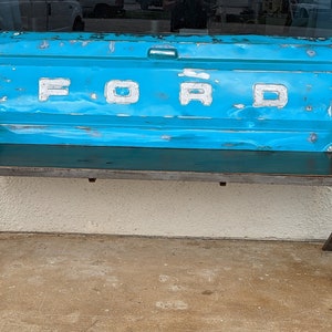 Ford tailgate bench 80-86 80 81 82 83 84 85 86