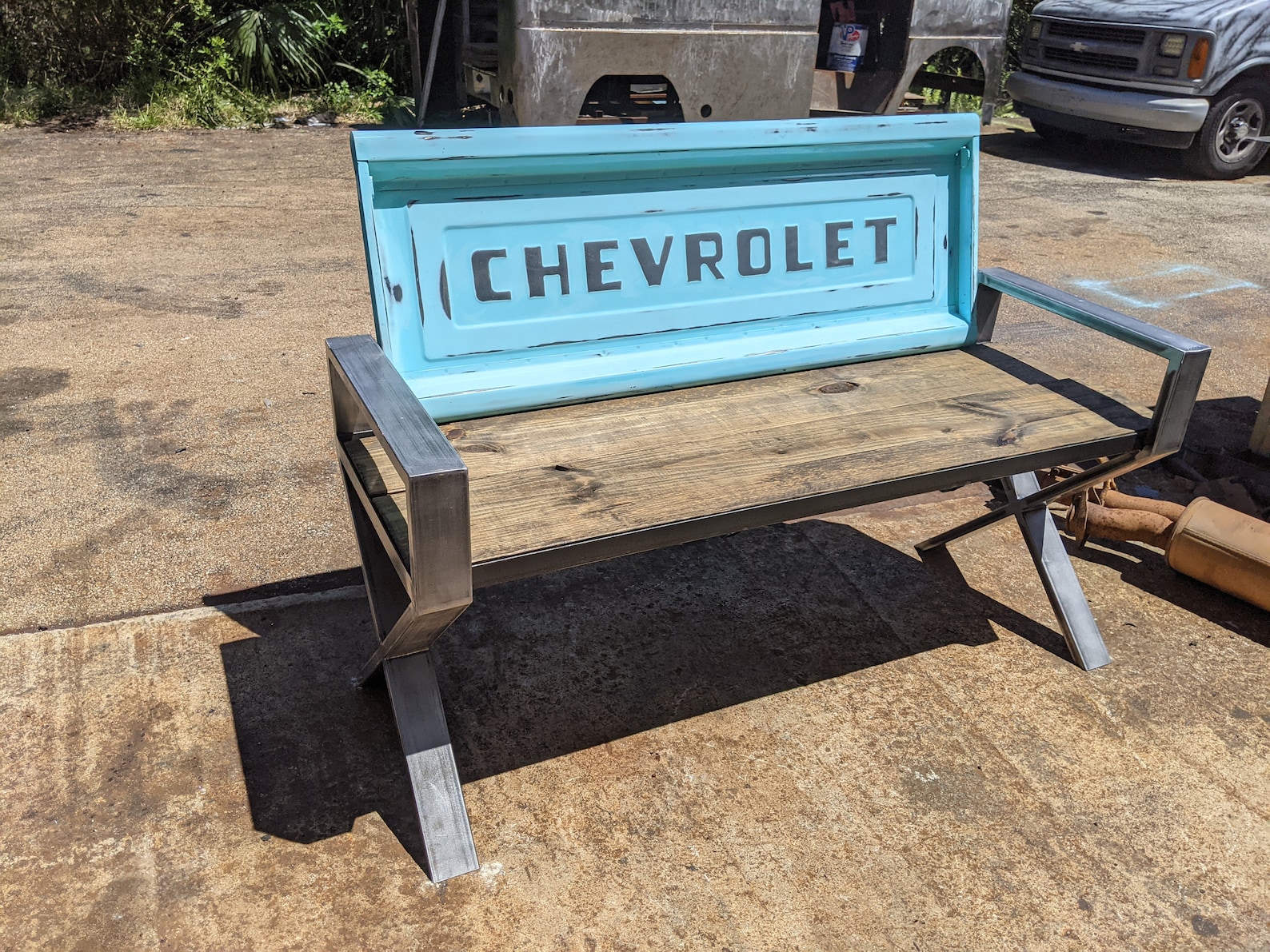 Chevrolet Chevy Tailgate Bench Tailgate Vintage Old Truck 19541987 Etsy