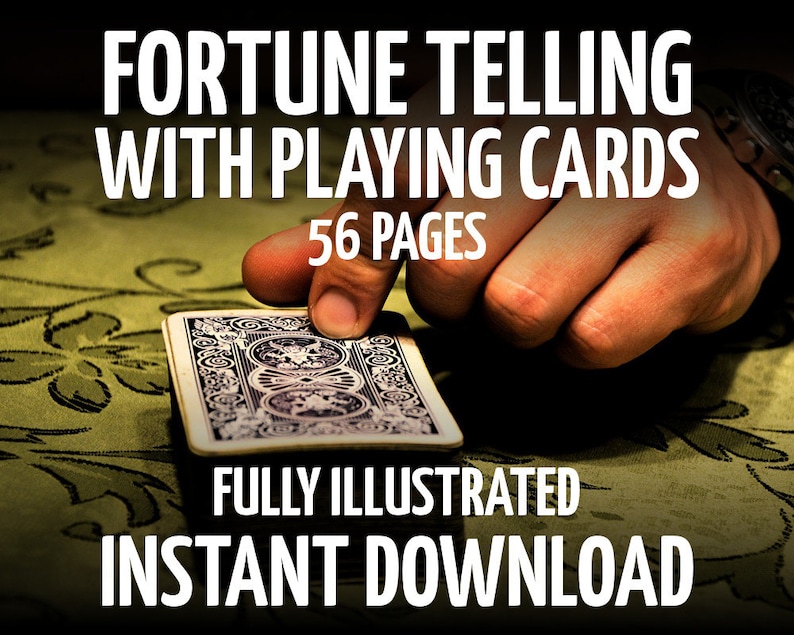How to Tell Fortunes by Playing Cards Divination Fortune Etsy Canada