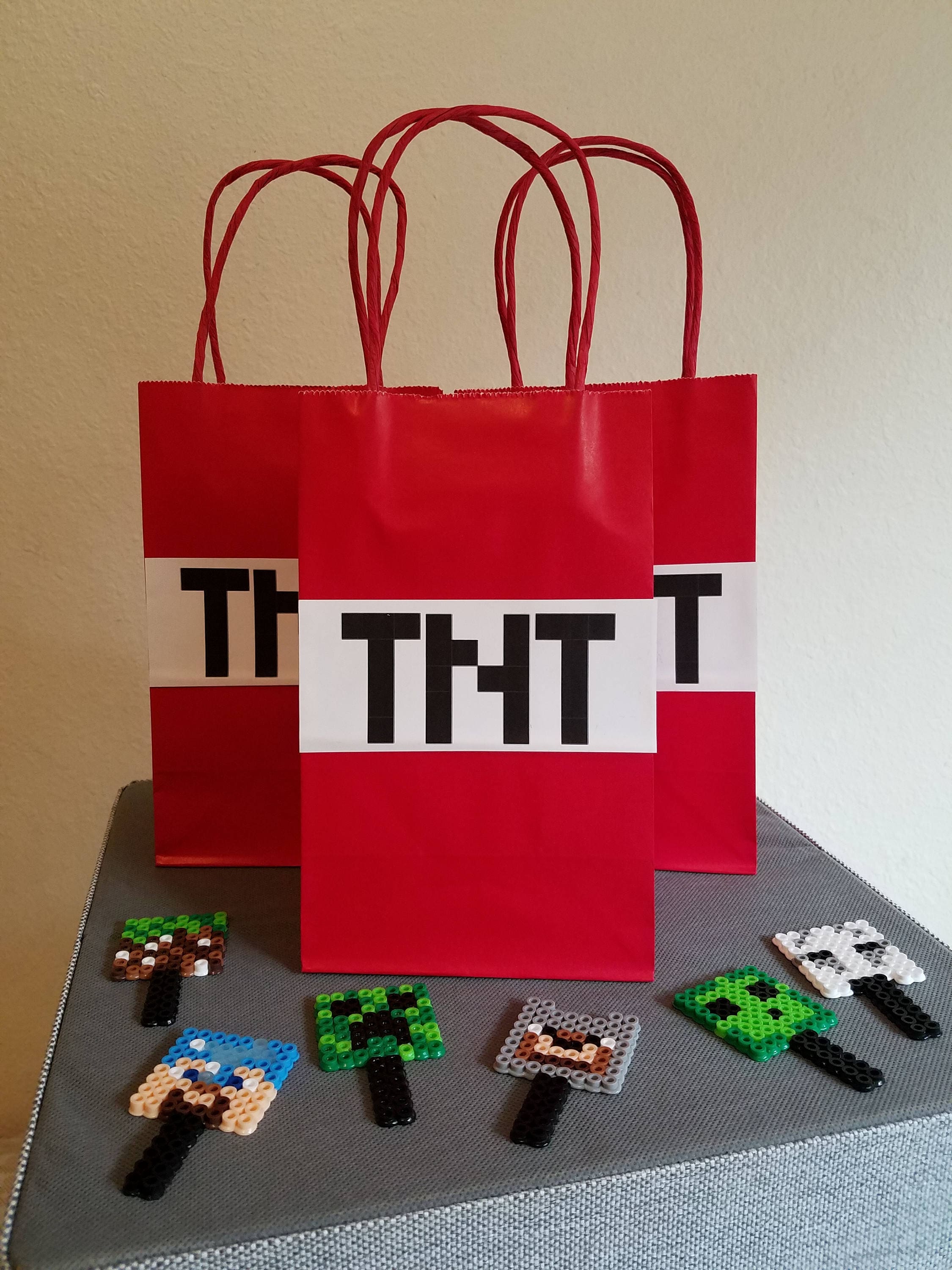 Minecraft Party Bags