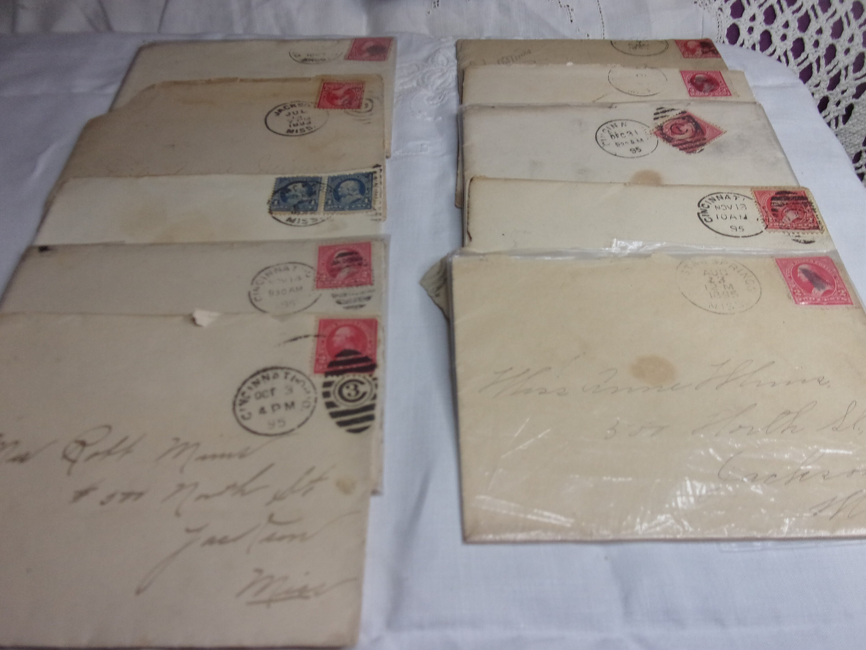Antique Stamps With Envelopes and Letters Etsy