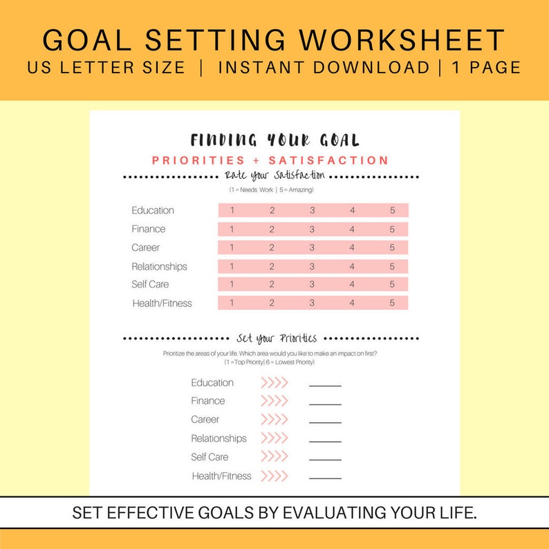 Objective Natural environment Worksheet: established plans accomplishment planner self support worksheet aims printable objectives sheet targets template picture about Goal Setting Printables known as Reason Natural environment Worksheet: established plans results planner self assistance worksheet plans printable targets sheet aims template