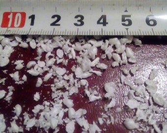1.25 liters (42 oz) of fine styrofoam pieces for stuffing