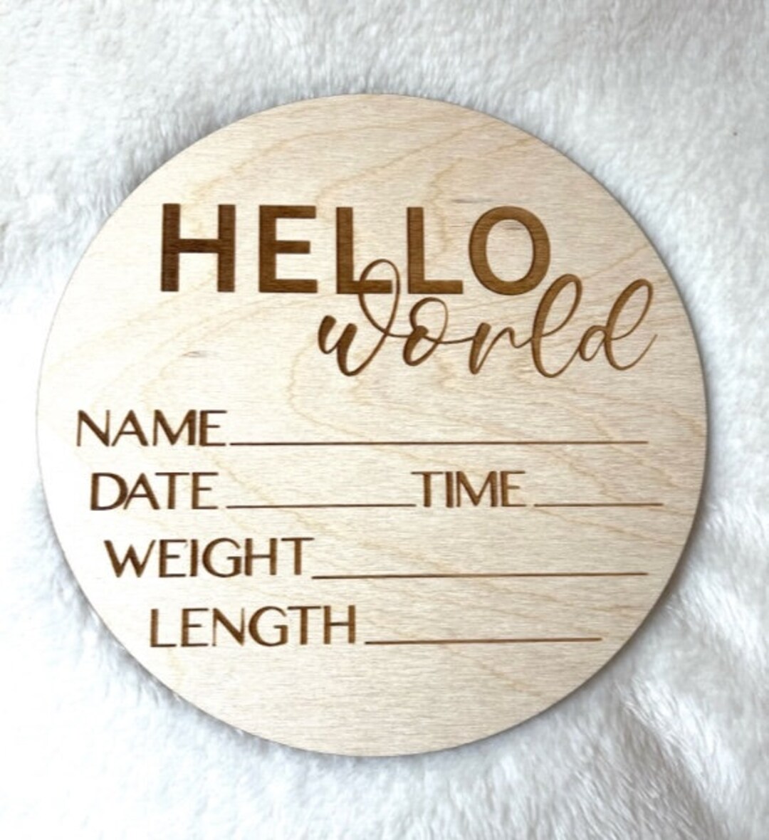 Helloworld Stat Sign Hello World Newborn Sign | Baby Stats Sign | Birth Photo Sign | Newborn ...