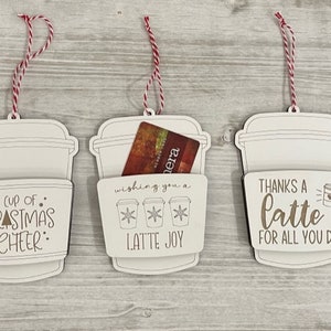 Ornament gift card holders - gift card holders - thank you gift card holders - Christmas ornaments.