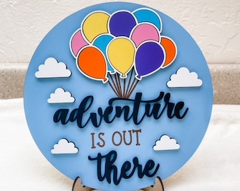 Adventure is out there - Mouse Inspired - Home decor - Nursery decor