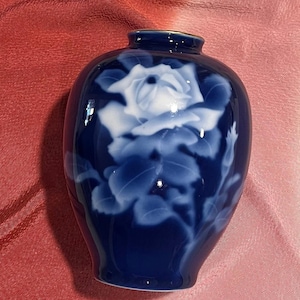 Porcelain Blue Vase