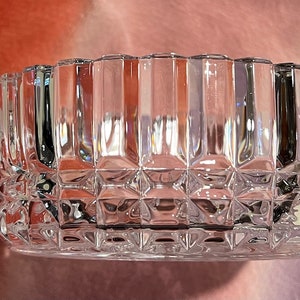 Small French Cristal DArques vase image 4