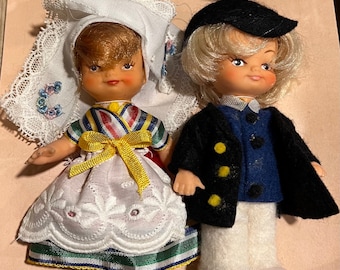 Pair of vintage ARI dolls