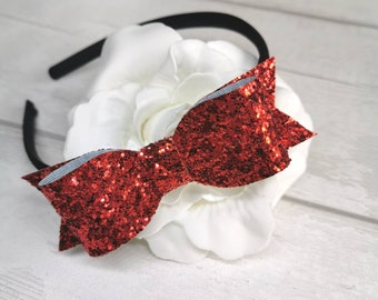 Red Bow Headband Set Festive Hair Accessories for Women Pack of 3 Cat & Jack - Brandclub - Headband/Bows Holiday Hair Set  main image 4