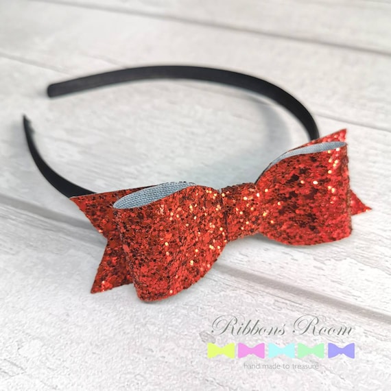 Fatto a mano Natale Glitter Fiocco Di Neve fiocco baby//Ragazze Per Capelli Clip o Fascia per capelli
