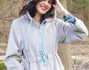 PDF sewing Pattern Parka Greta with Ebook sewing instructions