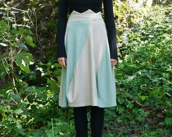 PDF sewing Pattern Ebook skirt Liese with sewing instructions