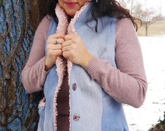 PDF sewing Pattern Waistcoat Agneta with Ebook-sewing instructions