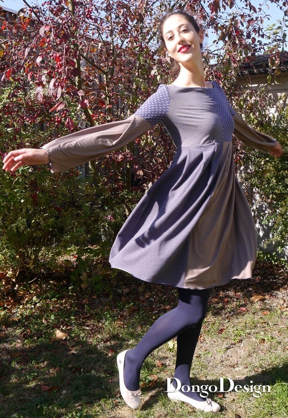 PDF Sewing Pattern Jersey Dress Doreen With Ebook Sewing Instructions - Etsy