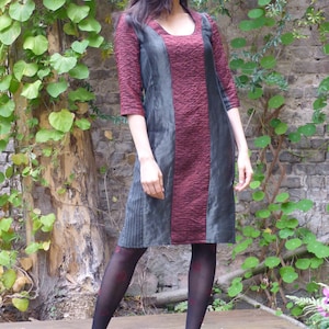 PDF Sewing Pattern Dress Stripes with Ebook sewing instructions