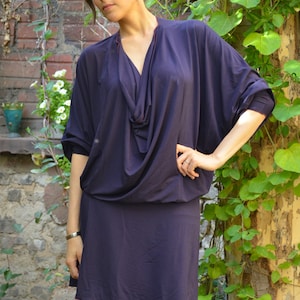 PDF Sewing Pattern Jersey Batgirl Dress with Ebook sewing instructions