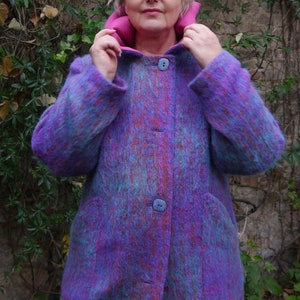 PDF sewing Pattern Coat Ariane with Ebook sewing instructions