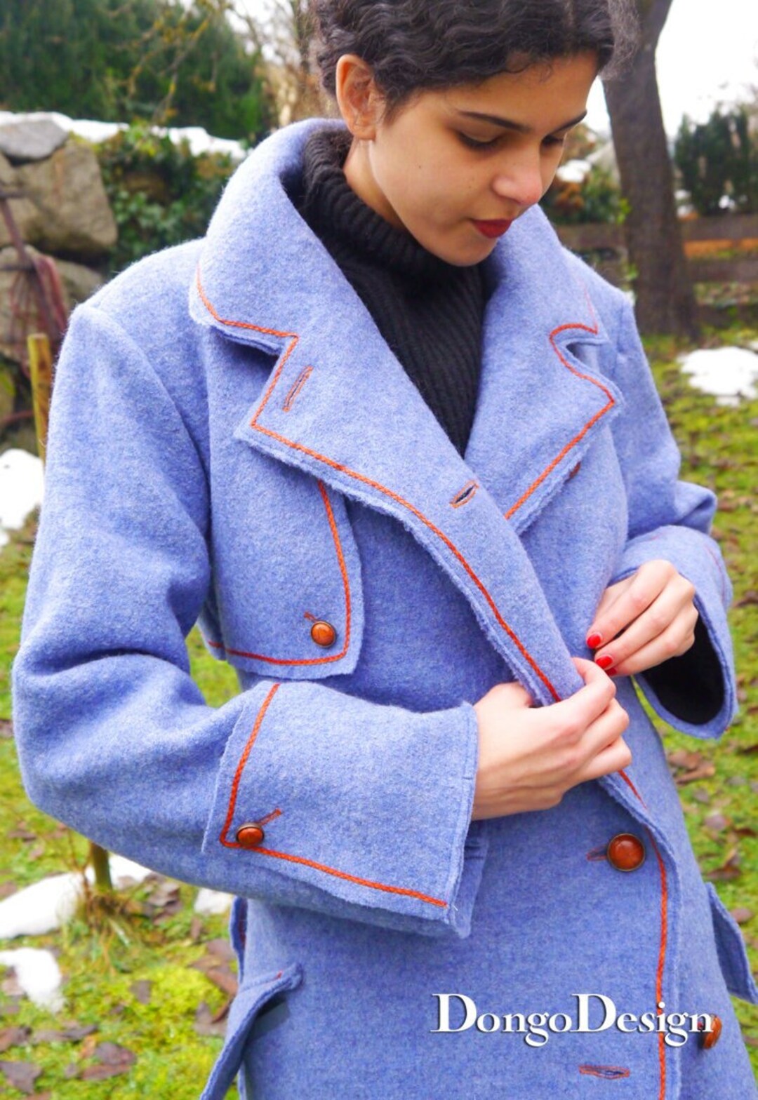 PDF Sewing Pattern Ebook Trenchcoat Kassandra With Sewing Etsy