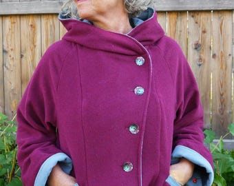 PDF sewing Pattern Ebook jacket Nani with sewing Instructions