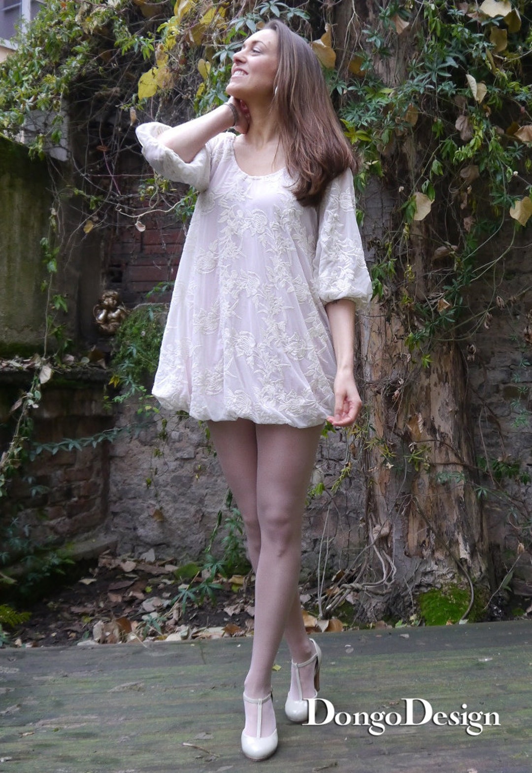 PDF Sewing Pattern Jersey Dress Summerbreeze With Sleeves Easy Etsy