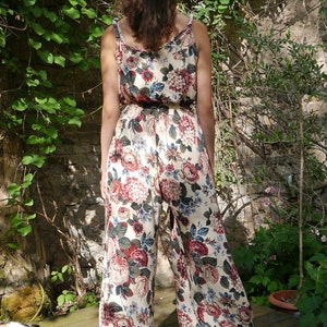 PDF Sewing Pattern Jumpsuit Summer-friend PDF File With E-book Sewing ...