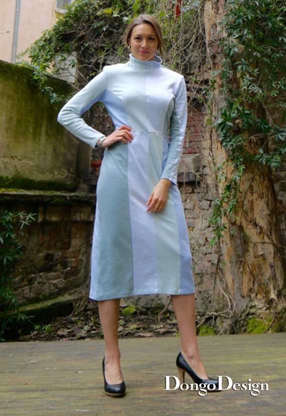 PDF Sewing Pattern Jersey Dress Jerseystripes Easy as Letter Etsy