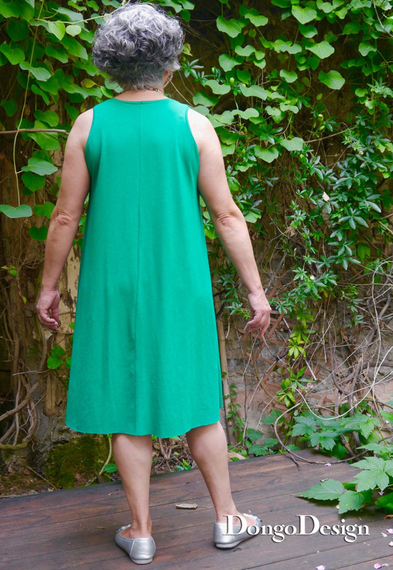 A DEE - Winona Tropical Dream Jersey Dress - Pattern