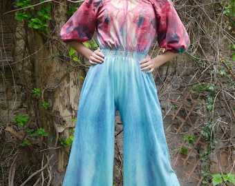 PDF sewing pattern jumpsuit Blue-Moon  PDF File with E-Book Sewing instructions