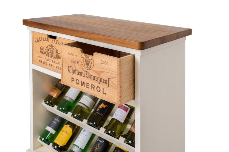 Rustic Wine Rackcrate Painted Rustic Wine Rack - Etsy