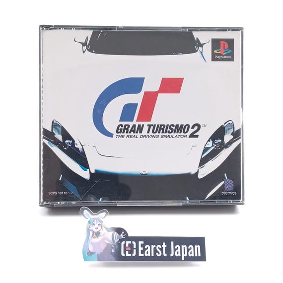 Used Sony Playstation PS PS1 Gran Turismo GT1 GT2 Racing CIB Japan  Import NTSC-J Tested Working