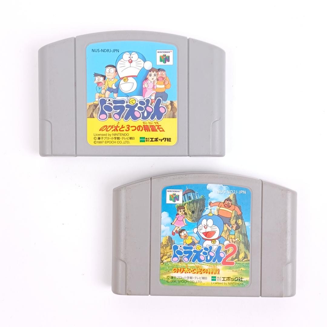 Used Nintendo 64 N64 Doraemon Nobita Pcs Adventure Japan