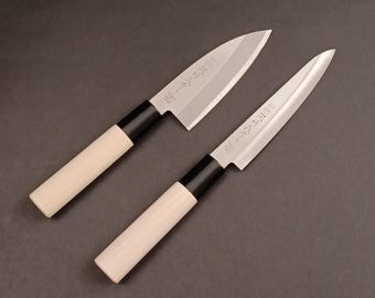Seki Tsubazou Japanese Knife 4-piece Set by Yaxell – Santoku
