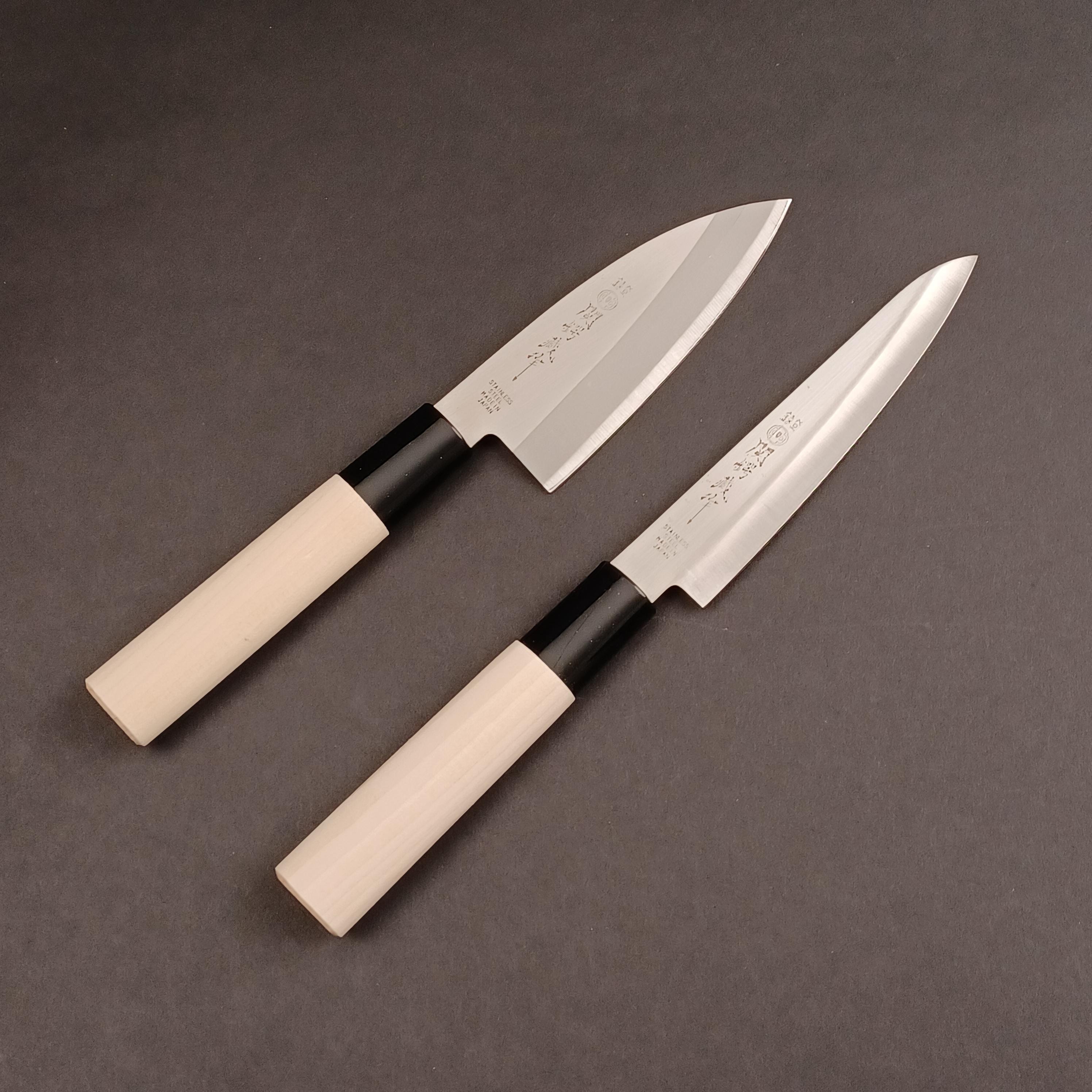 Seki Tsubazou Japanese Knife 4-piece Set by Yaxell – Santoku