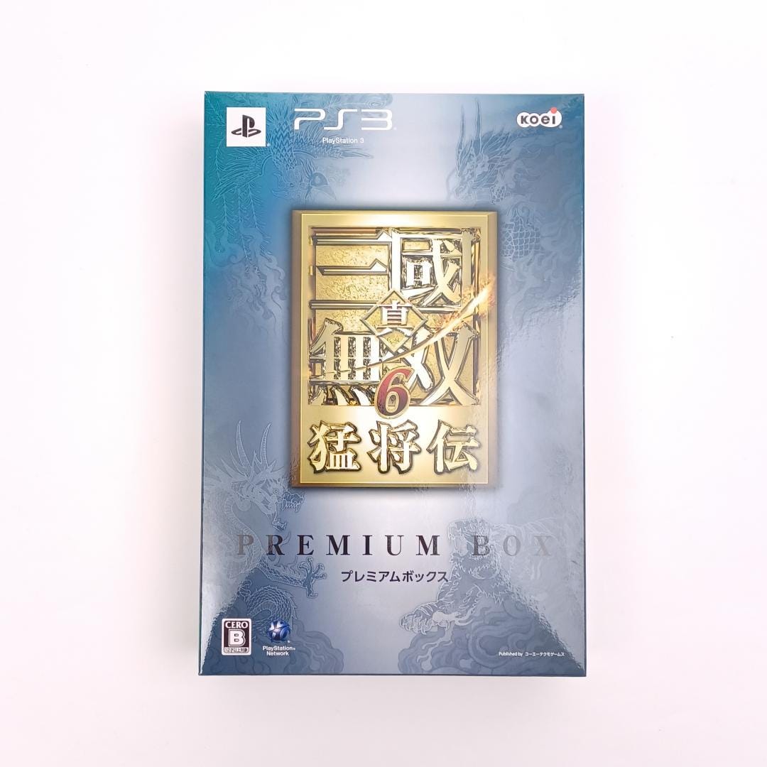 Jeu PS3 Shin Sangoku Musou 6 Moushouden - Version NTSC-J Japonaise Complète, Très Bon état