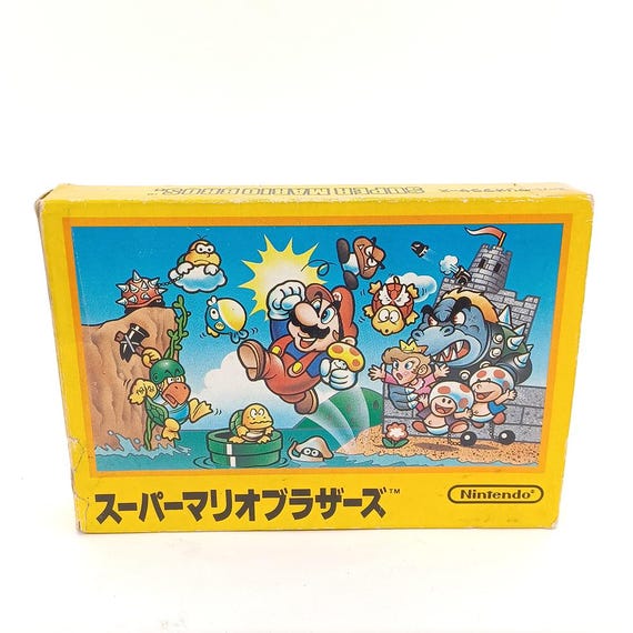 Used Super Mario Bros Nintendo Famicom Game Cartridge HVC-SM