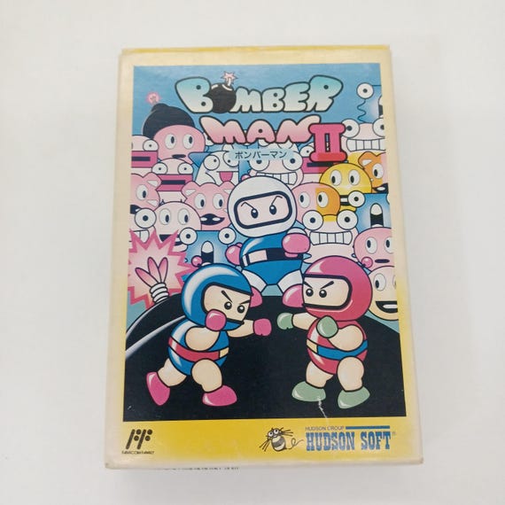 Used Nintendo Famicom FC Bomber Man II Japan Import NTSC-J Used Nintendo Famicom FC Bomber Man II Japan Import NTSC-J