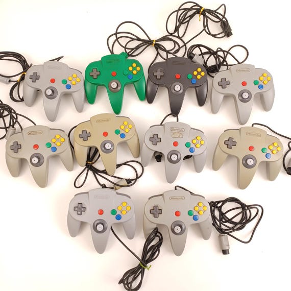 Controller Joystick Double N64 Controller Dual Analog Stick N64