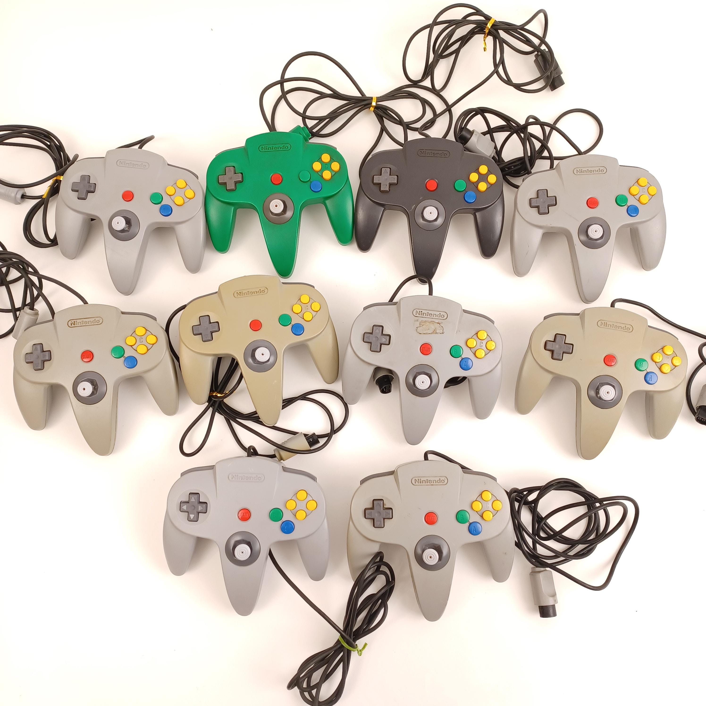 Original Nintendo 64 Controller [tested] – Choose Quantity & Analog ...