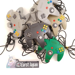 Original Nintendo 64 Controller [Tested] – Choose Quantity & Analog Stick Condition – Authentic OEM N64 Controller  &quot;&quot; Photo is sample &quot;&quot;