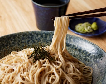 Japanese Soba Noodles 17.6 oz – Made in Japan – 2 Packs Dried Buckwheat Noodles – Ogasawara Brand