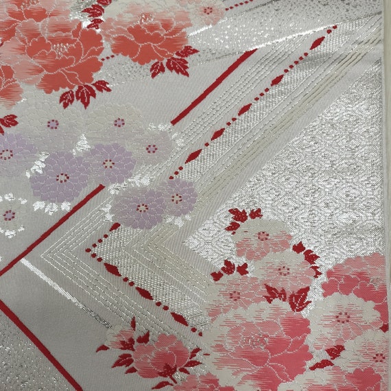 Kimono Obi, Japanese vintage traditional kimono b… - image 10