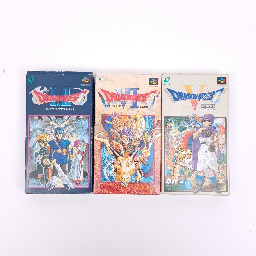 Dragon Quest VI Sur Super Famicom – Édition Japonaise Avec Boîte Et Notice