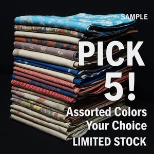 Pick 5! Japanese Haori Set – Pre-Owned Women&#39;s Kimono Jackets – Vintage-Inspired Styles – Choose from Listing – Japan Import – Sample Photos
