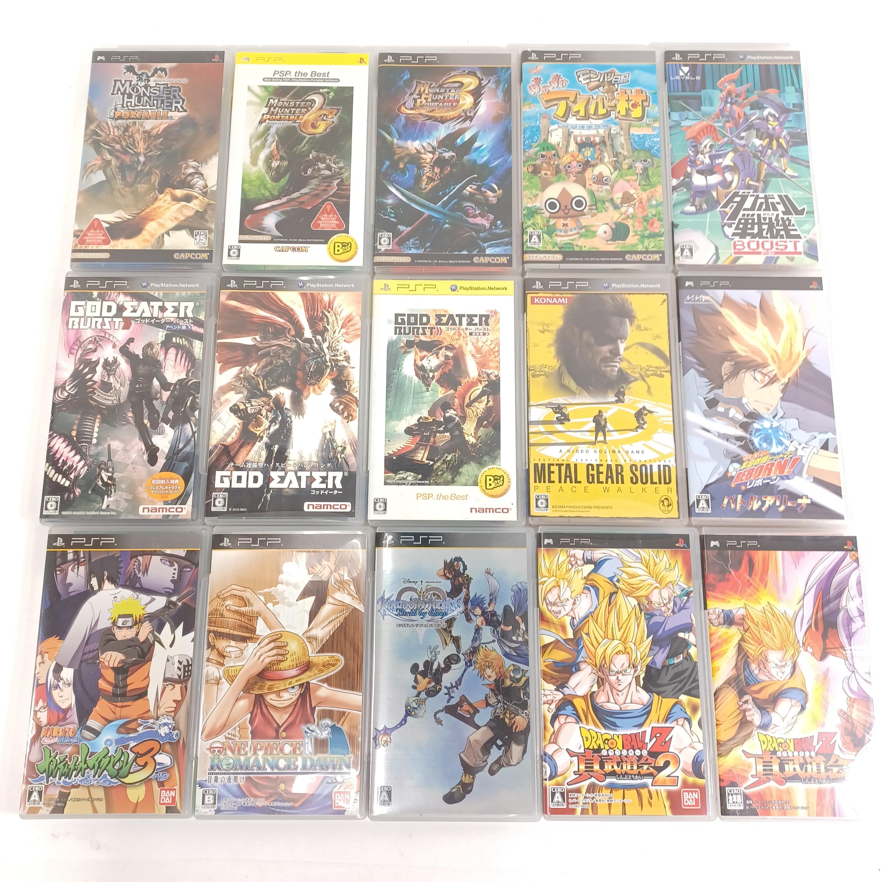 Lot De Jeux PSP - Occasion, état Correct, Plusieurs Titres
