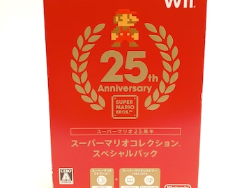 Super Mario 25th Anniversary Collection Special Edition for Wii | Japanese Import | Includes Game, Booklet, and Soundtrack CD