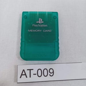 Used OFFICIAL Sony PlayStation PS1 Memory Card 1MB Japan Import